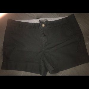 Banana Republic Black Twill Shorts